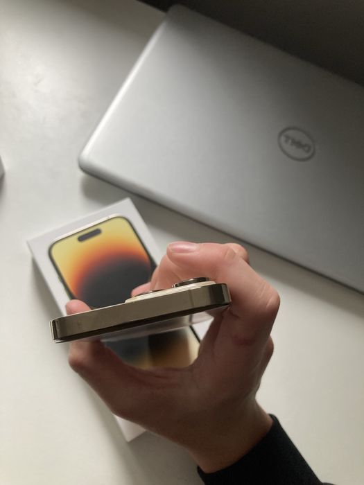 IPHONE 14 Pro - złoty JAK NOWY