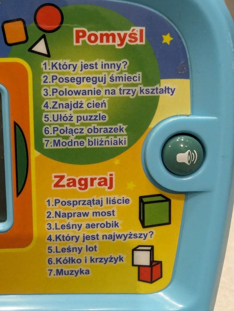 Laptop edukacyjny z myszką