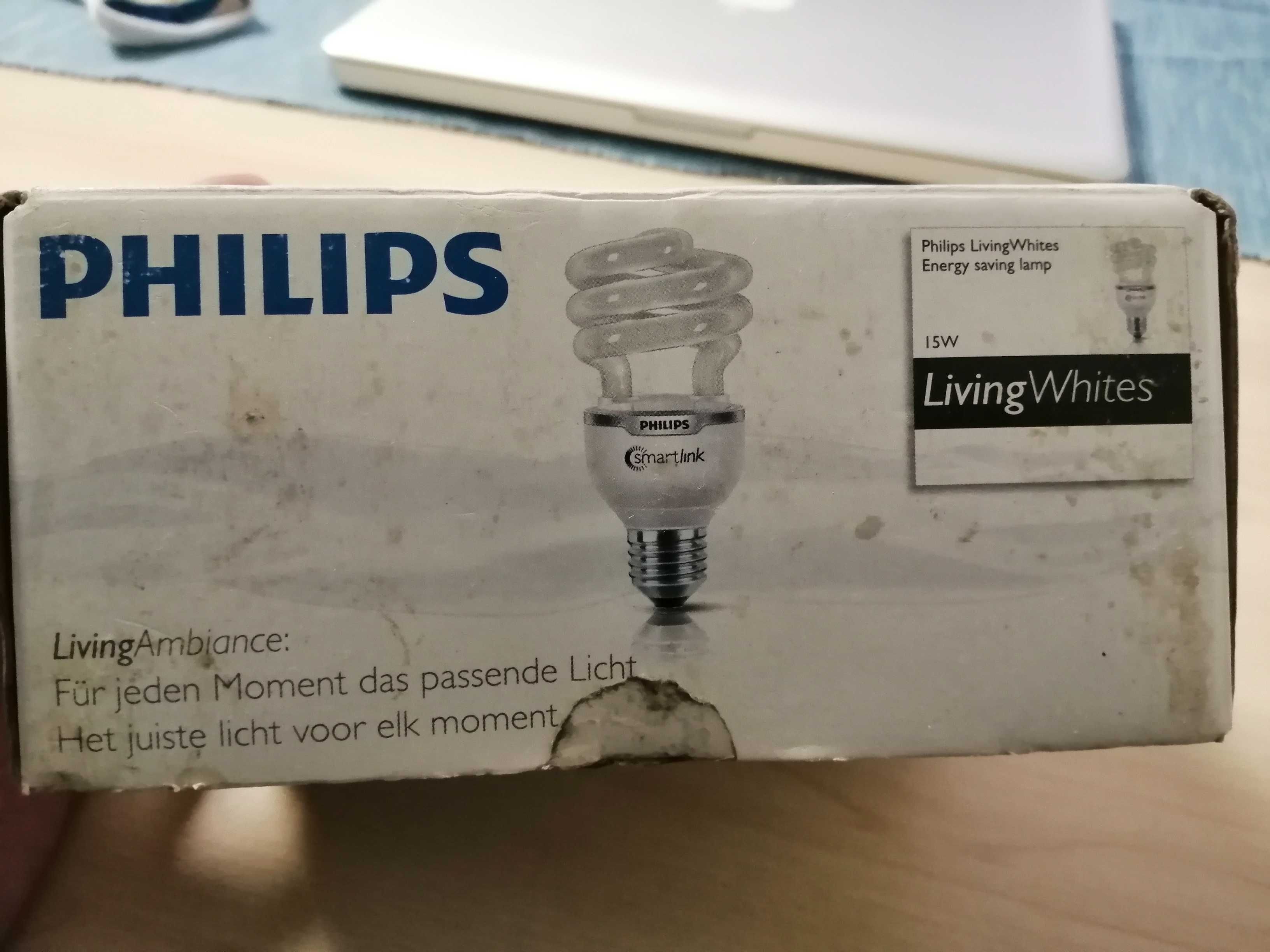 Lâmpada Philips Smartlink Living Wites Nova na caixa