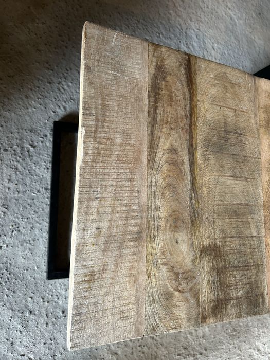 stolik kawowy drewniany 2w1 mango LOFT stoliczki