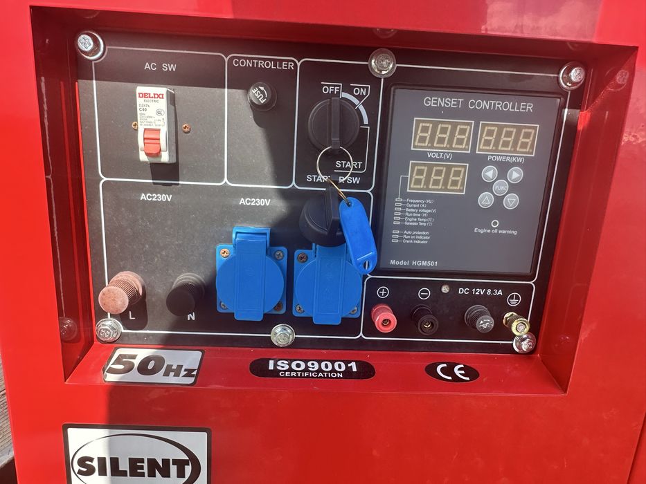 Agregat Prądotwórcze Bauer GFS-6 Niemiecki nowy Diesel 6-6.5 KW