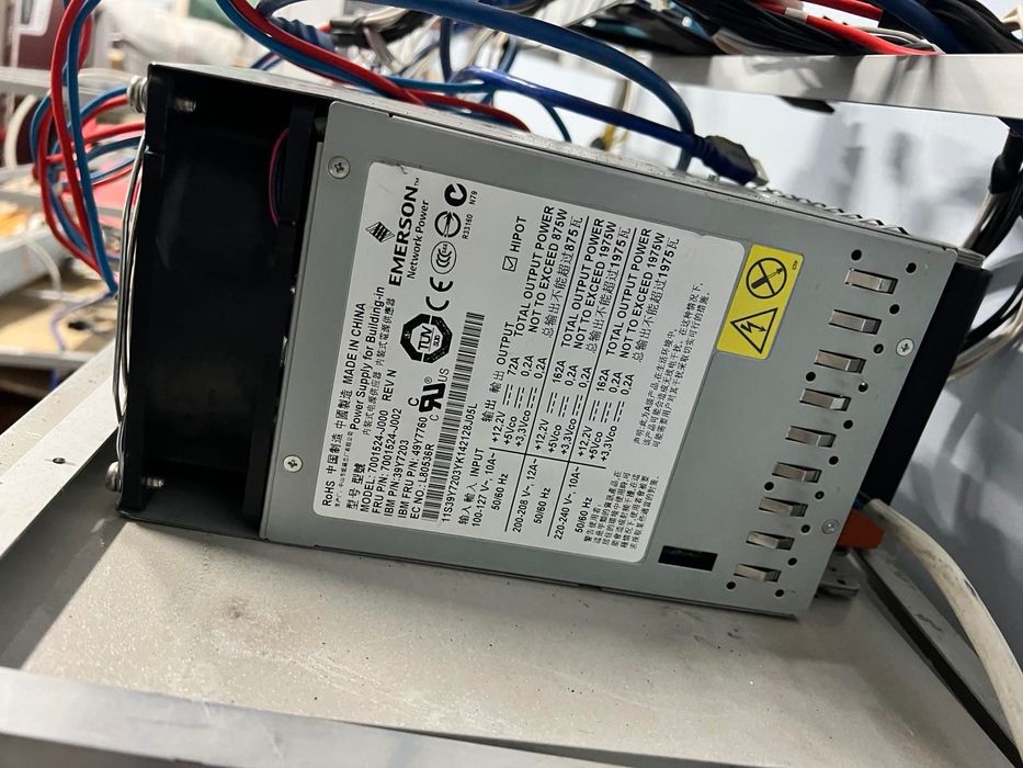 Блоки питания серверные hp, emerson, delta