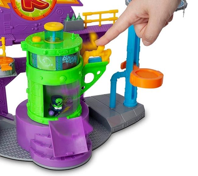 SUPER ZINGS baza wieża laboratorium kazoom profesora K