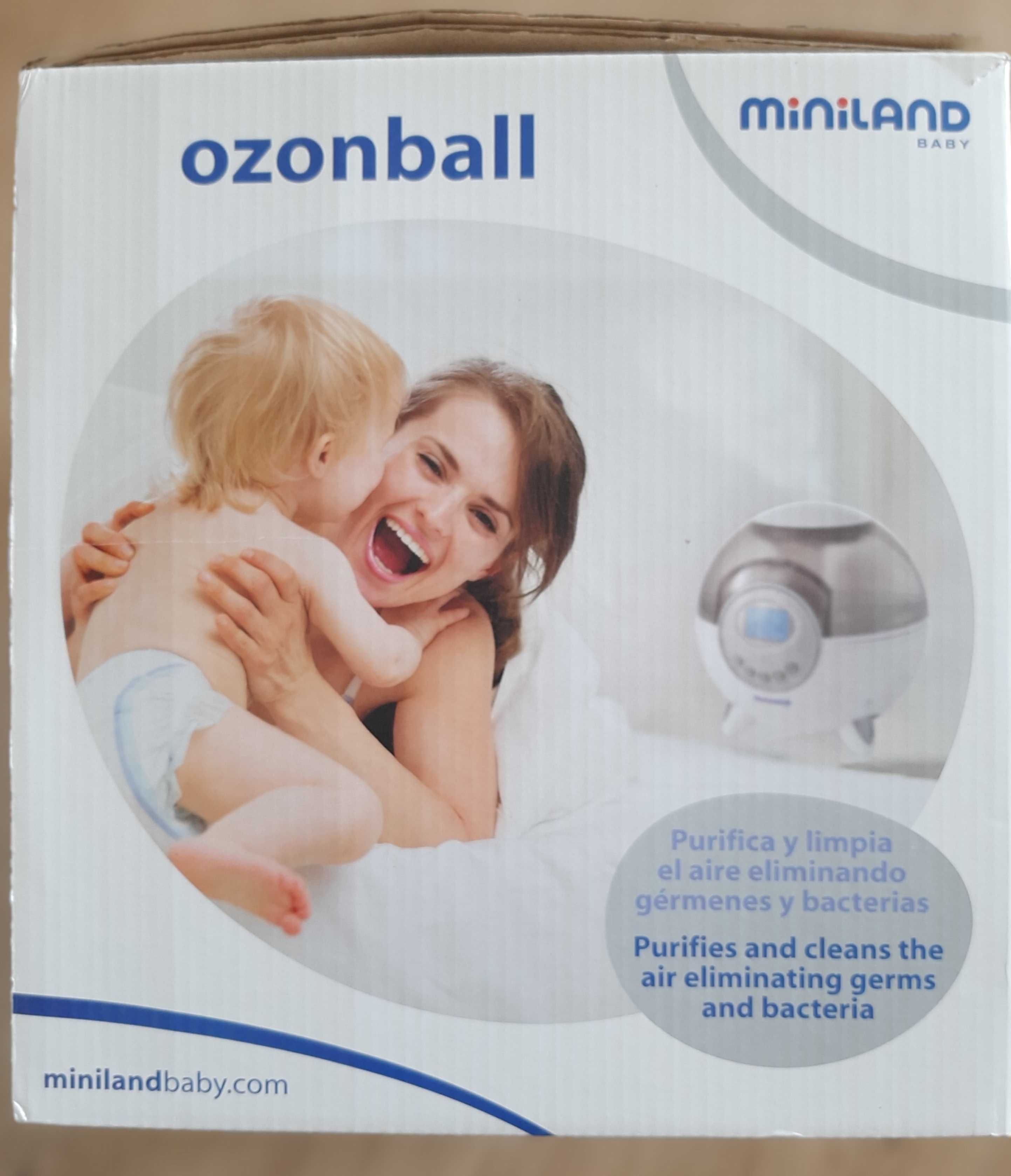 Ozonball - Humidificador ozonizador de vapor frio - Miniland