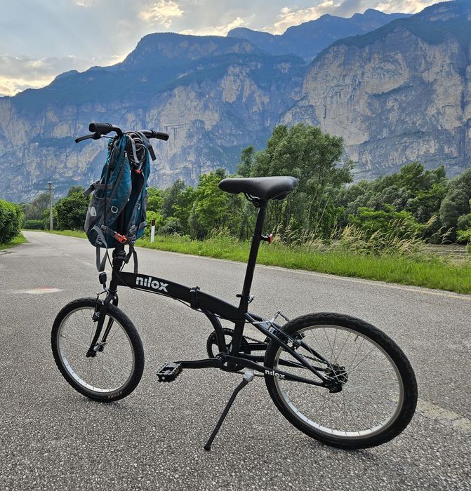 Fantastyczny składany rower składak 20" na gwarancji do ciężarówki tir