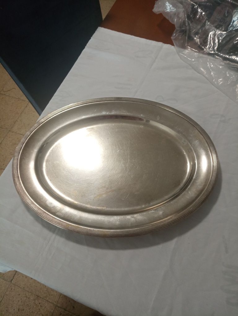 Travessa shilaire banhada prata