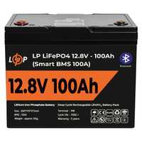 АкумуляторLP LiFePO4дляДБЖ 12V (12,8V)100 Ah літій залізо фосфатний