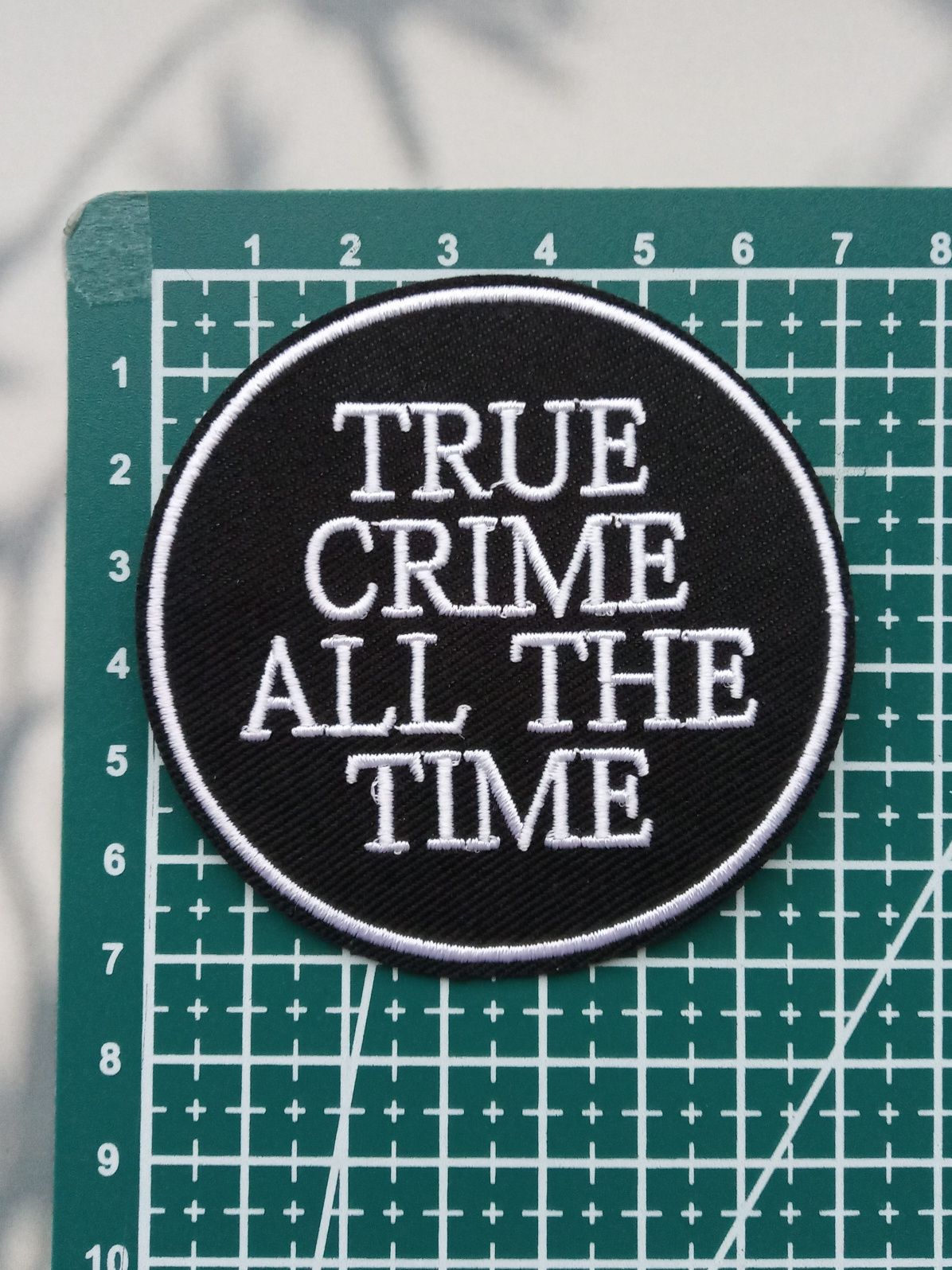 naszywka true crime all the time kryminał podcast naprasowanka