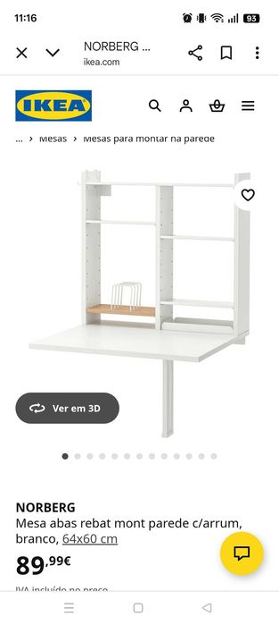 Secretária multiusos