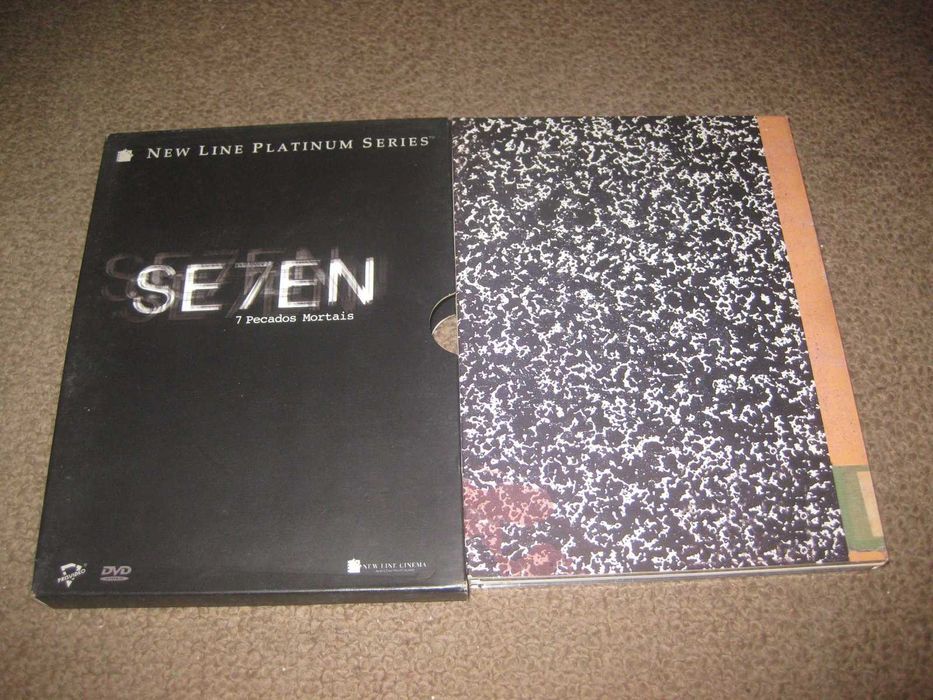 "Seven- Sete Pecados Mortais" com Brad Pitt/2 DVDs/Digipack