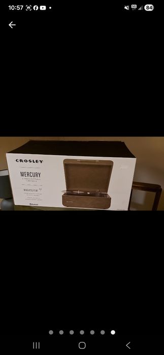 Gira-discos Crosley Mercury