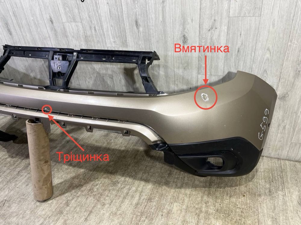 Бампер передний DACIA DUSTER 2 ( 2018 2019 2020 2021 2022 2023 2024 г.