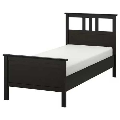 HEMNES Rama łóżka Ikea  czarnobrąz 90x200 cm Nowa w kartonach