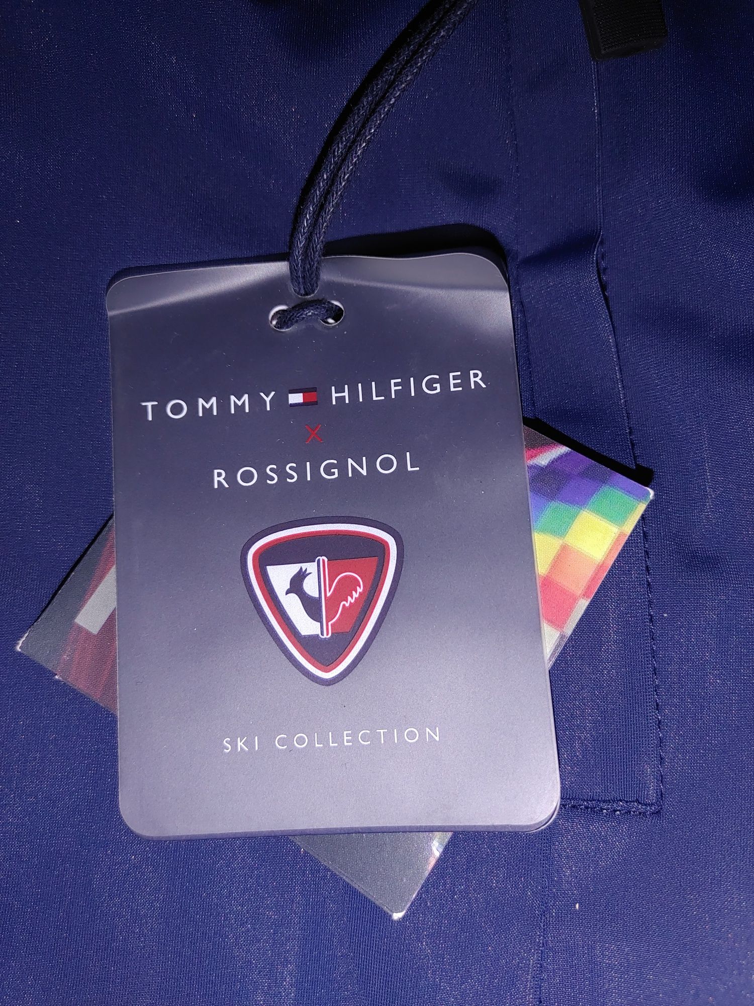 Spodnie narciarskie Rossignol Tommy Hilfiger XL granatowe