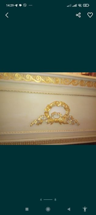 Антикварный Людовик 14  спальнЯ Румыния