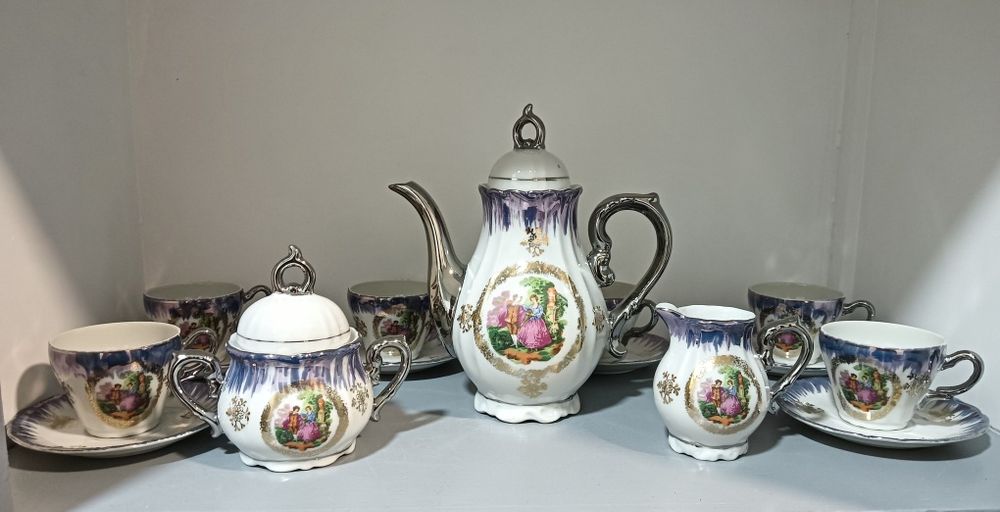 Serviço de café e chá porcelana japonesa
