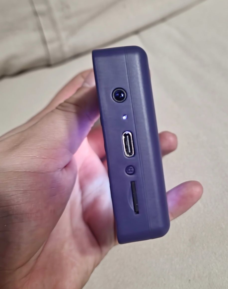 Gra konsola retro 256 gb Trimui Brick fioletowa pro smart