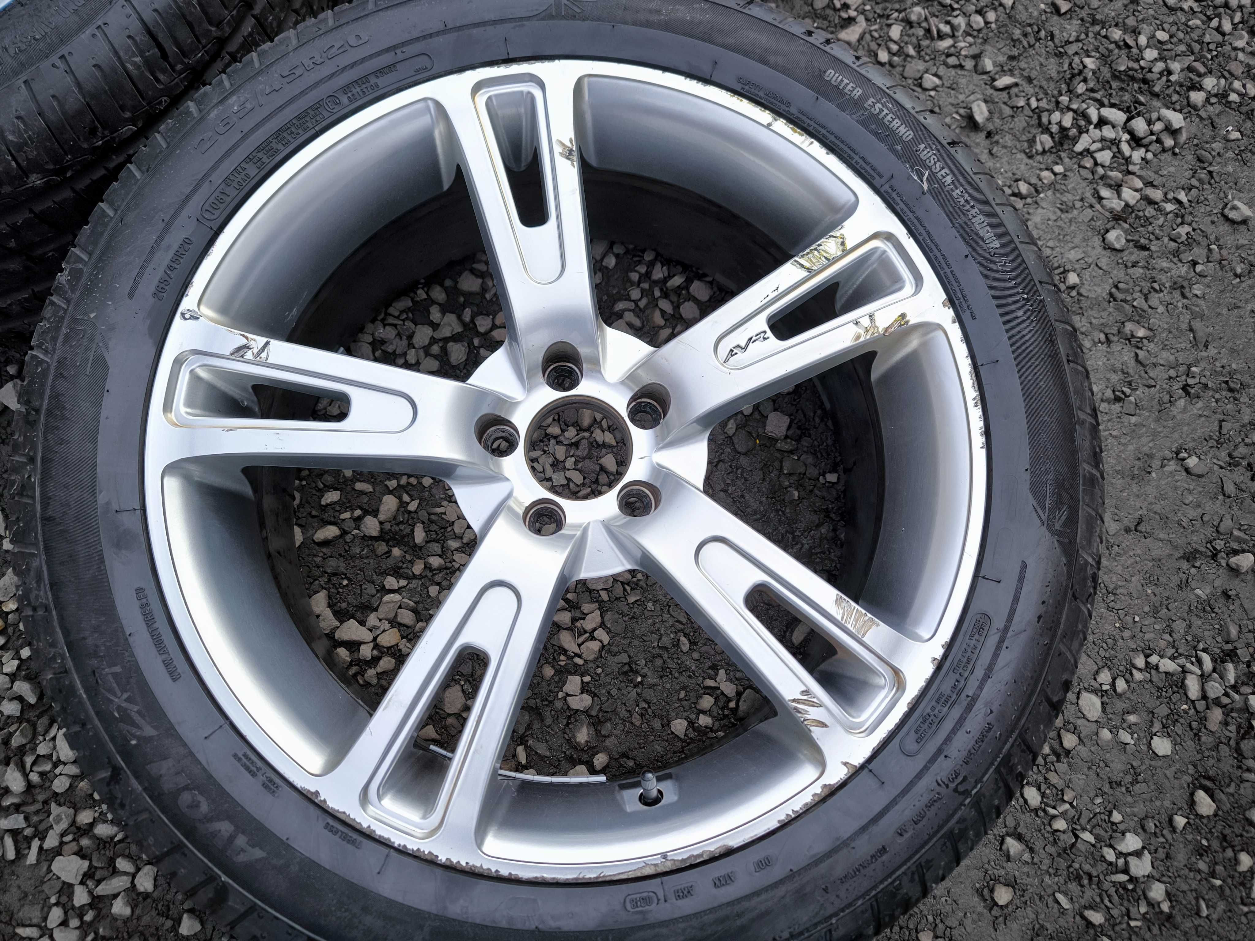 Koła VW Audi Seat Skoda Mercedes BMW 20 5x112 ET45 Opony 265/45