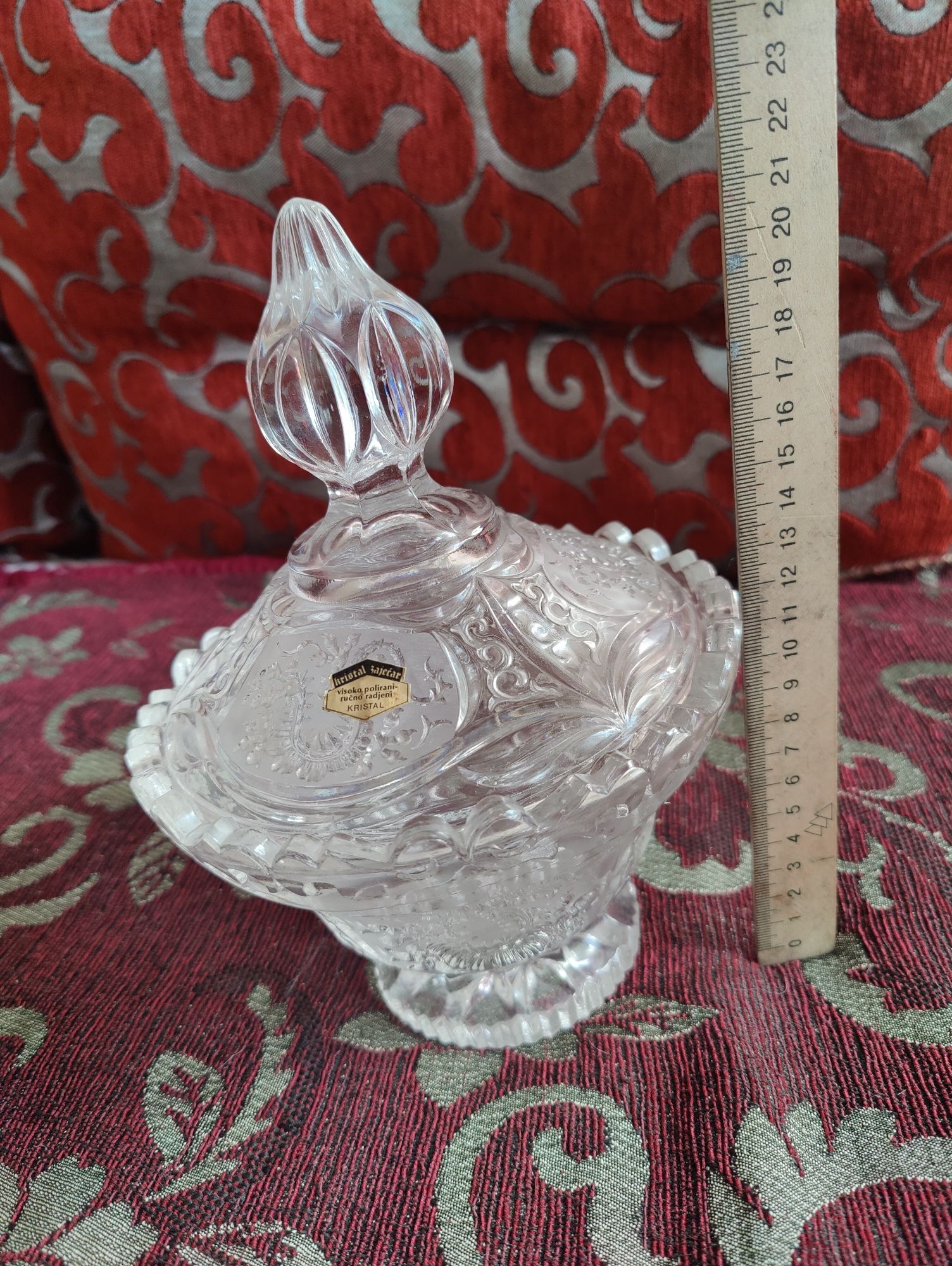 Цукерниця ваза для цукерок конфетница кришталь хрусталь