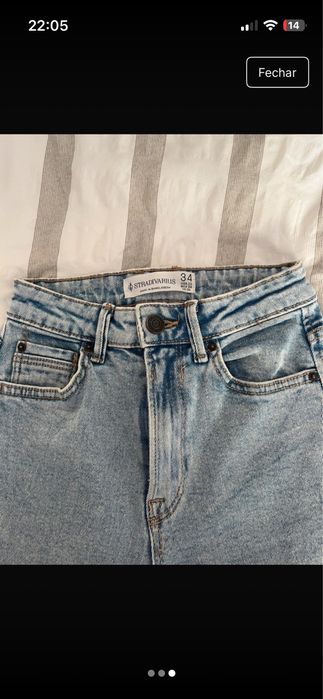 Calças de ganga Mom fit