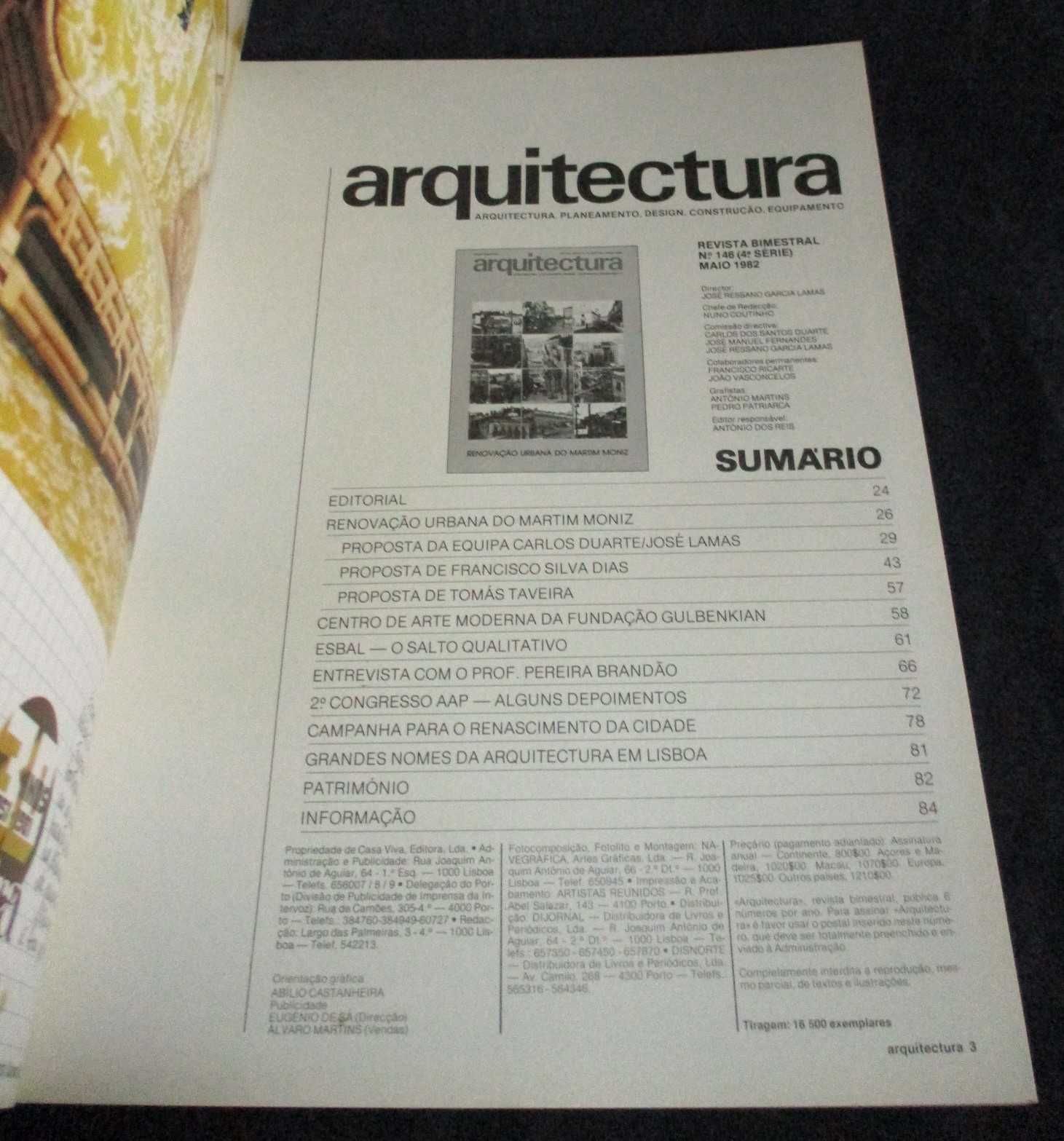 Revista Arquitectura Nº 146 Renovação Urbana do Martim Moniz