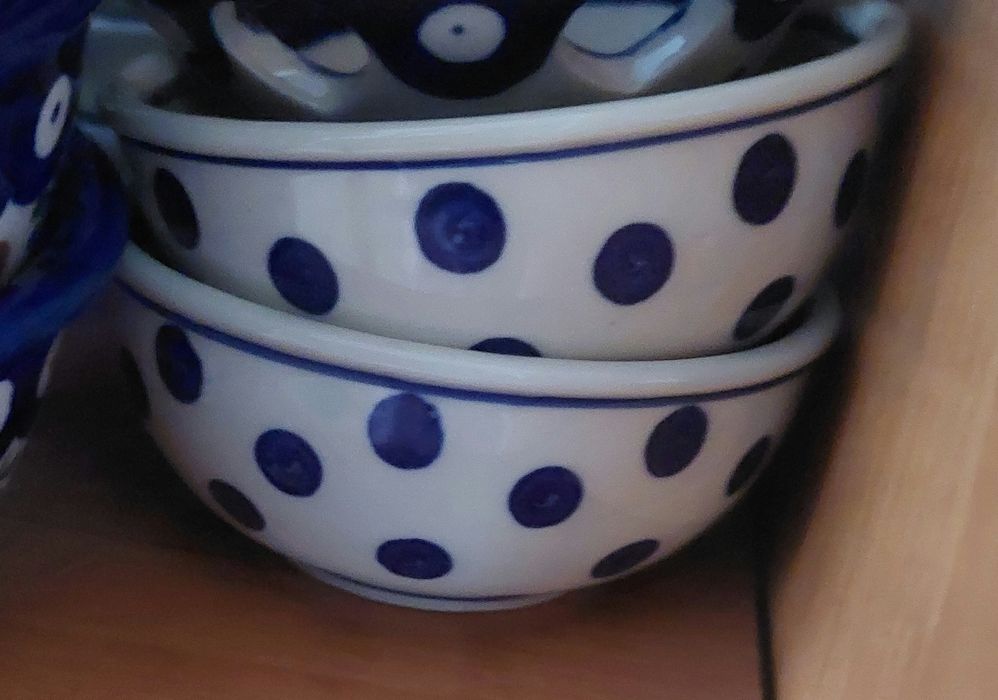 Bolesławiec kropki  ceramika