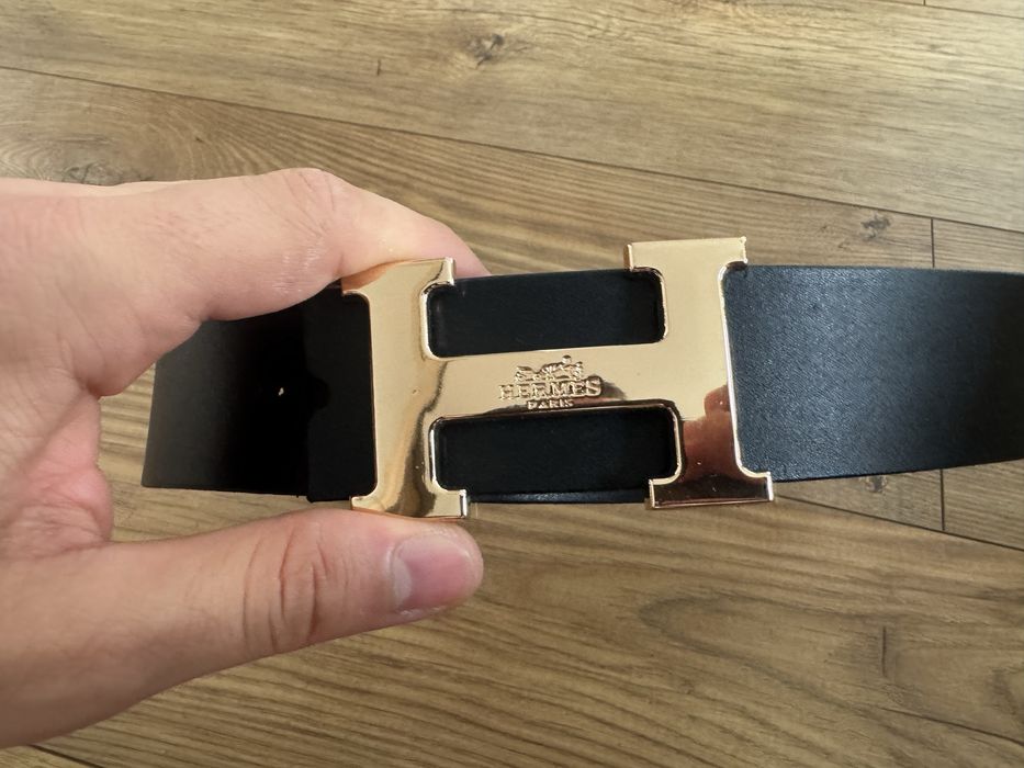 Pasek skórzany hermes