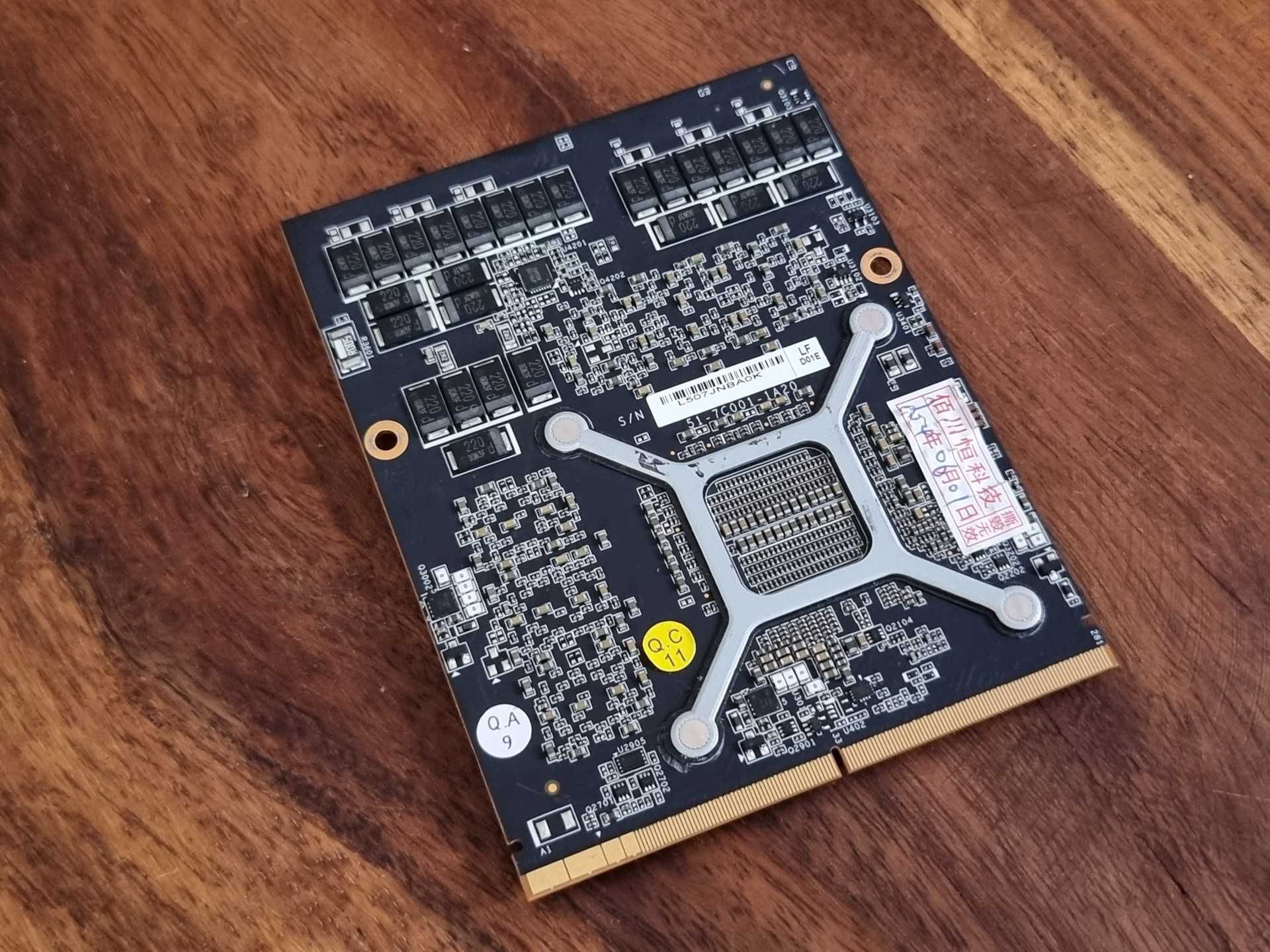 Nvidia Quadro RTX 3000 M MXM Alienware