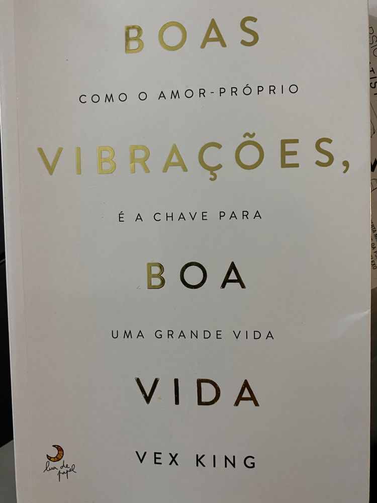 Livro Boas vibrações boa vida