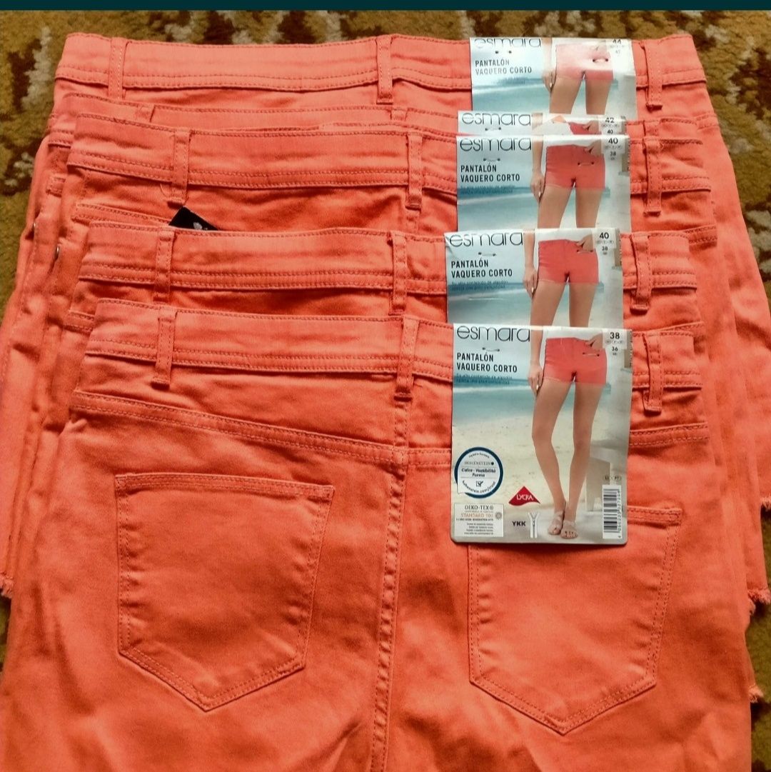 РОЗПРОДАЖ Шорти джинсові Esmara S,M,L,XL