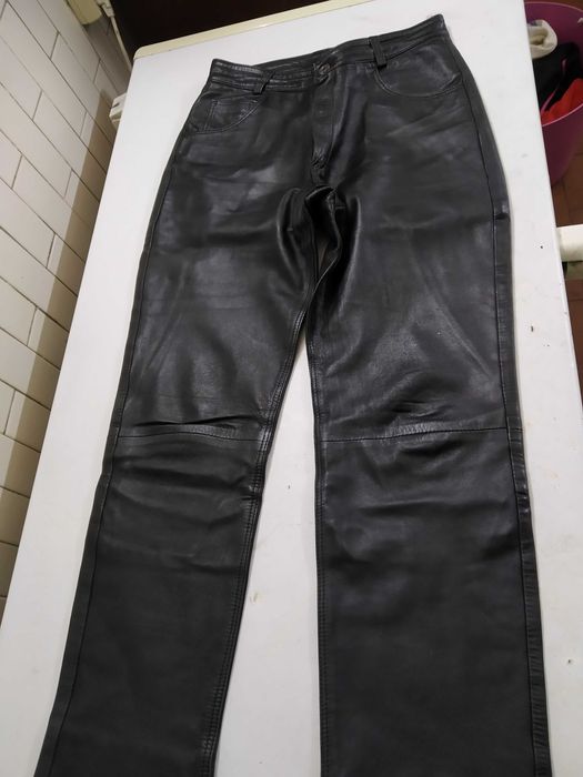 Calças de couro 36