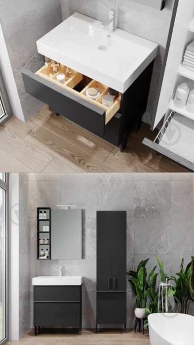 Умивальник з тумбою