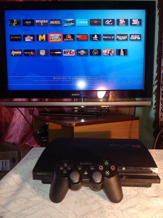 PS3 Slim 500GB CFW або PS3 Super Slim 500GB HEN