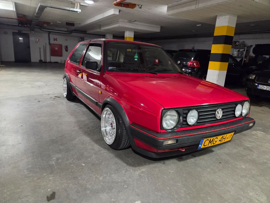 Volkswagen Golf MK2 Pasadena 1992 - Zabytek - Żółte Tablice