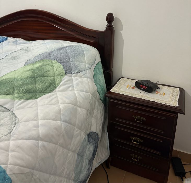 Mobilia de quarto madeira mogno