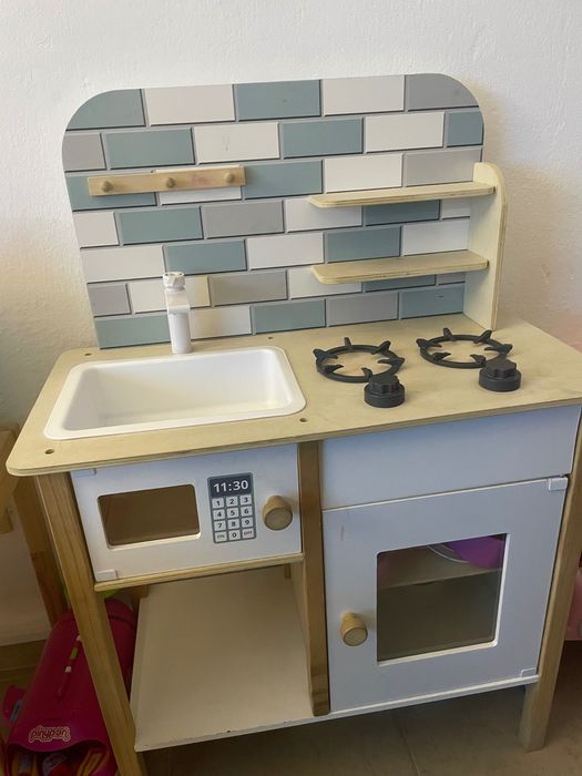 Cozinha madeira de brincar