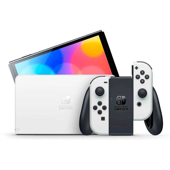 Consola Nintendo Switch (versão OLED) Branca