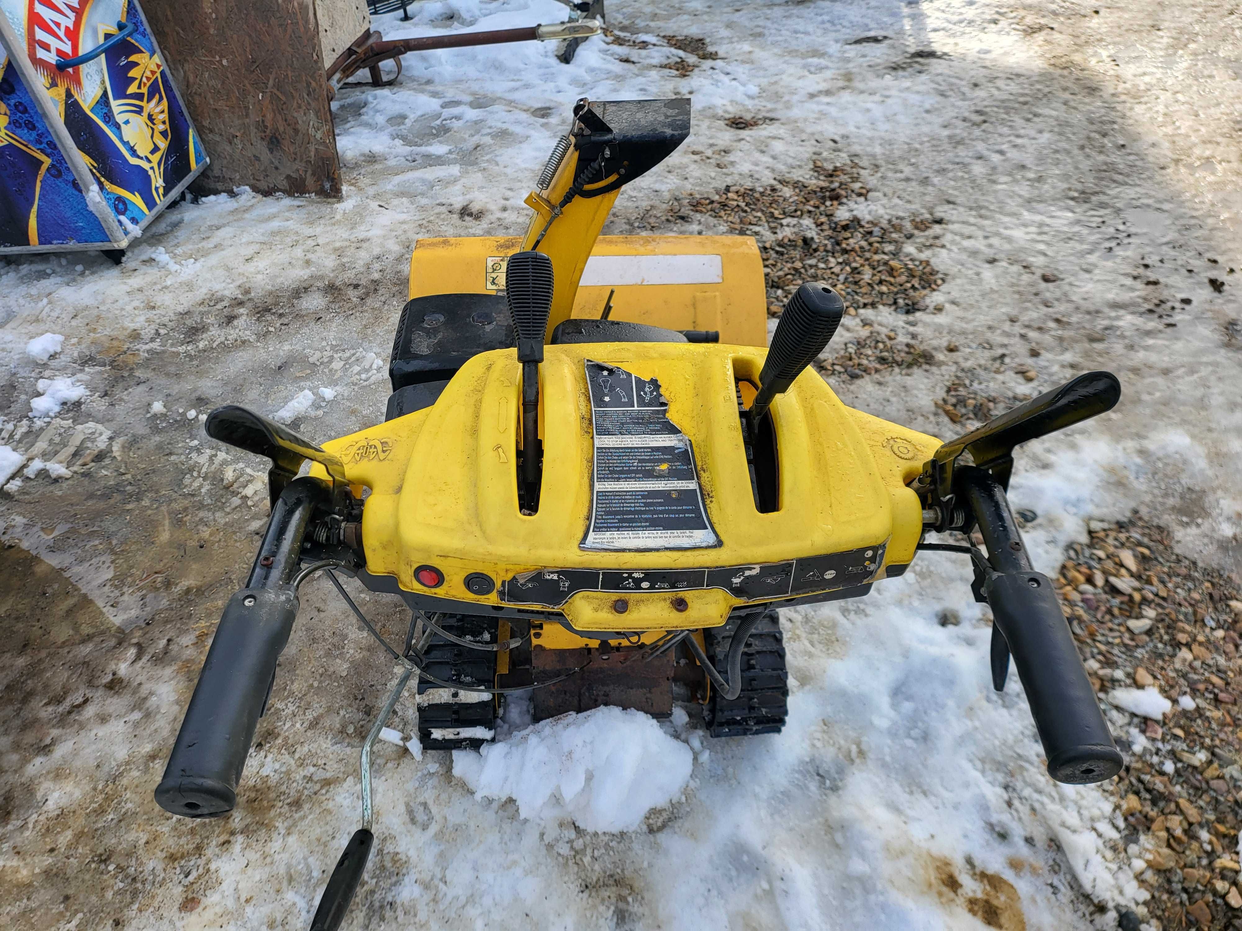 Odśnieżarka spalinowa na gąsienicach Loncin