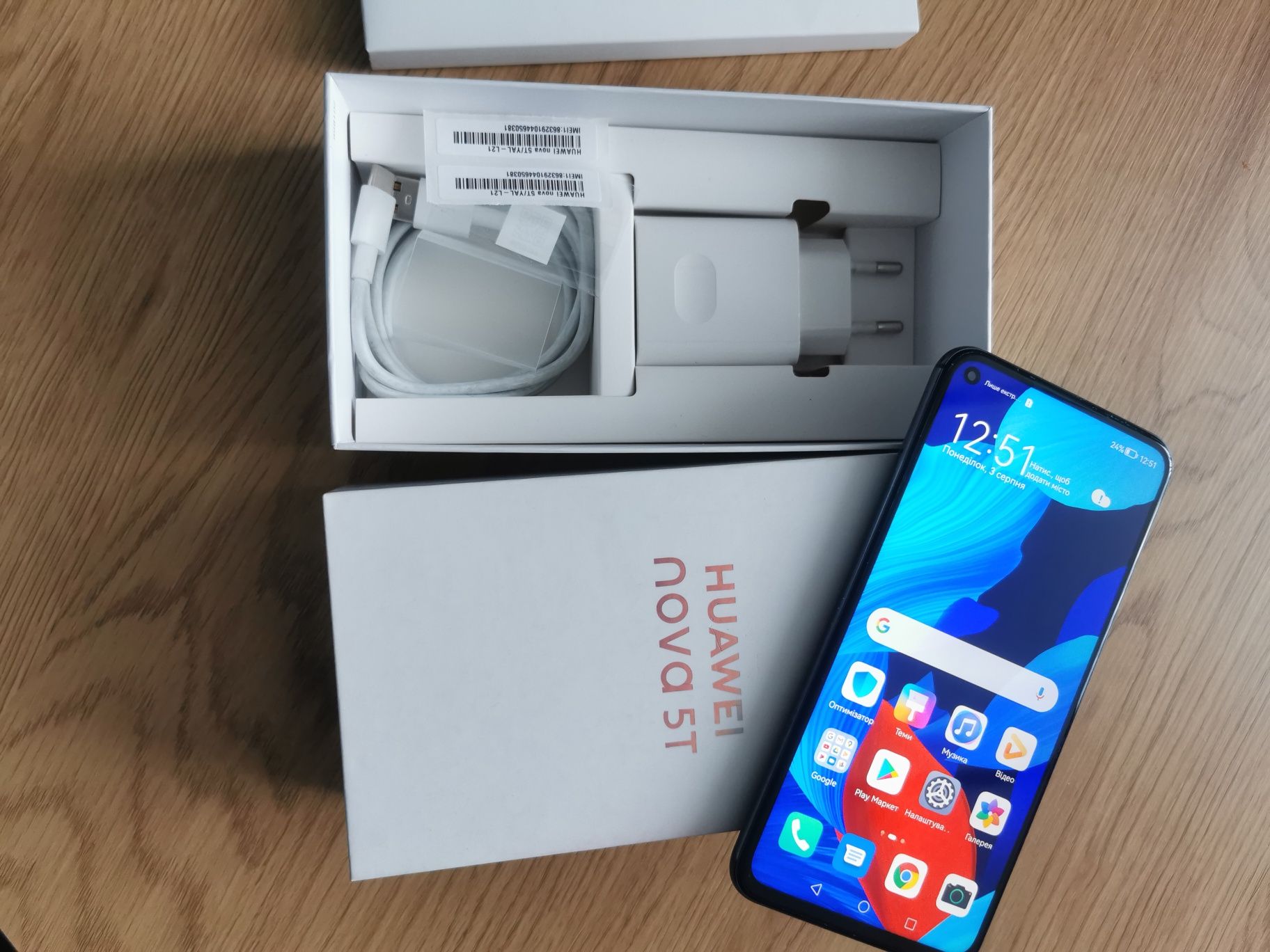 Huawei nova 5t 6/128gb