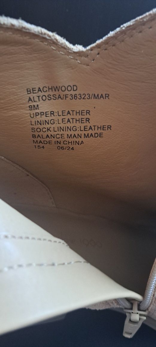 Botki zamszowe prawdziwa skóra r.41