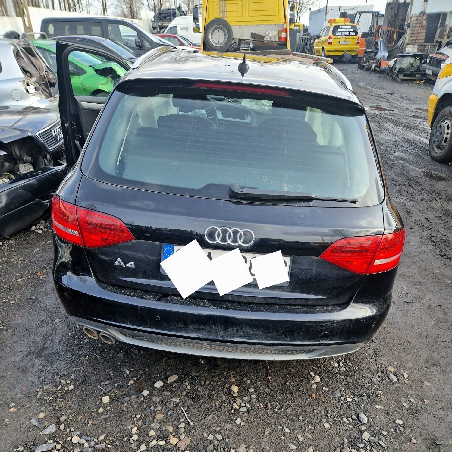 Uszkodzone  Audi A4