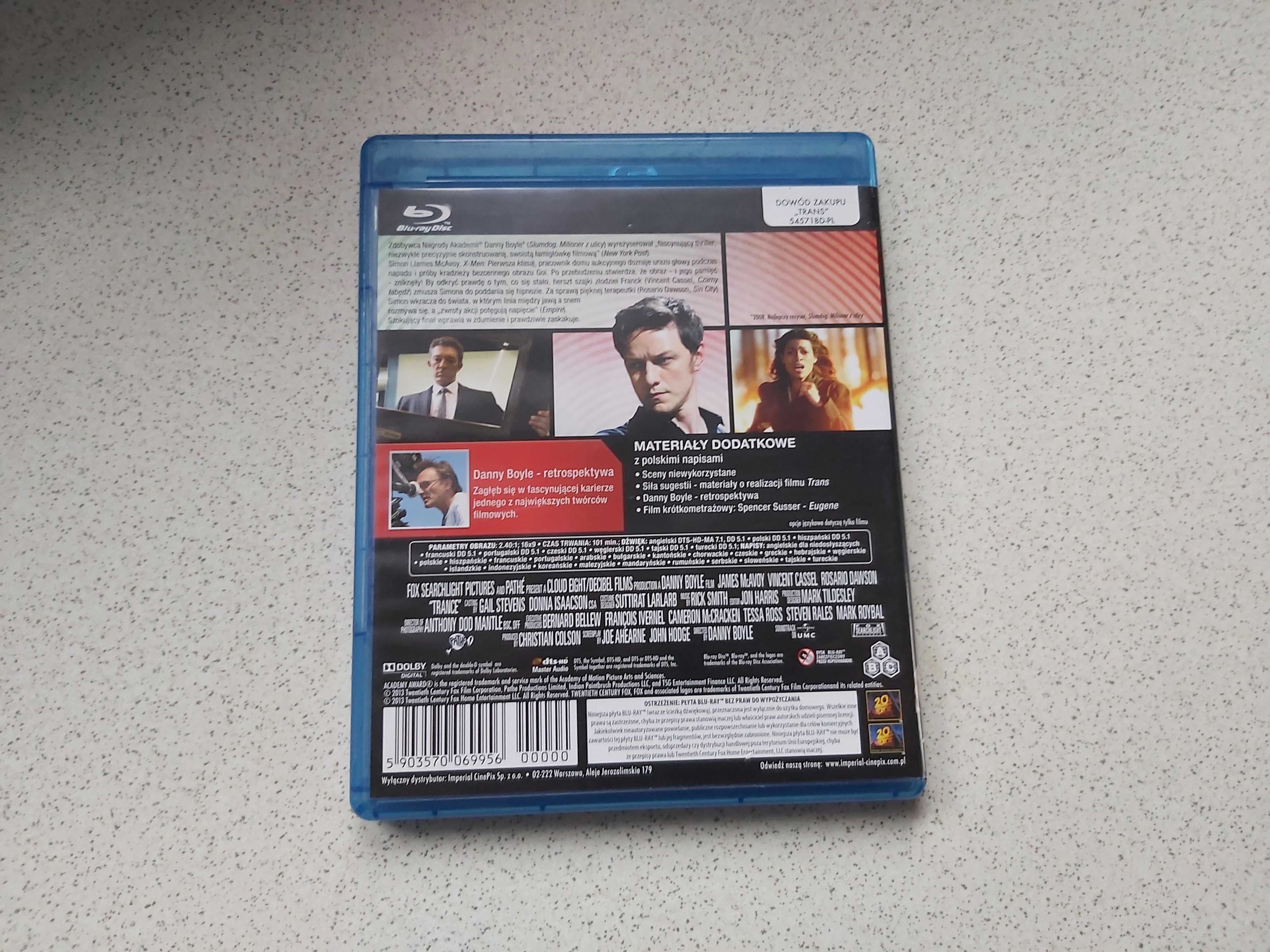 Film Blu-ray TRANS Lektor