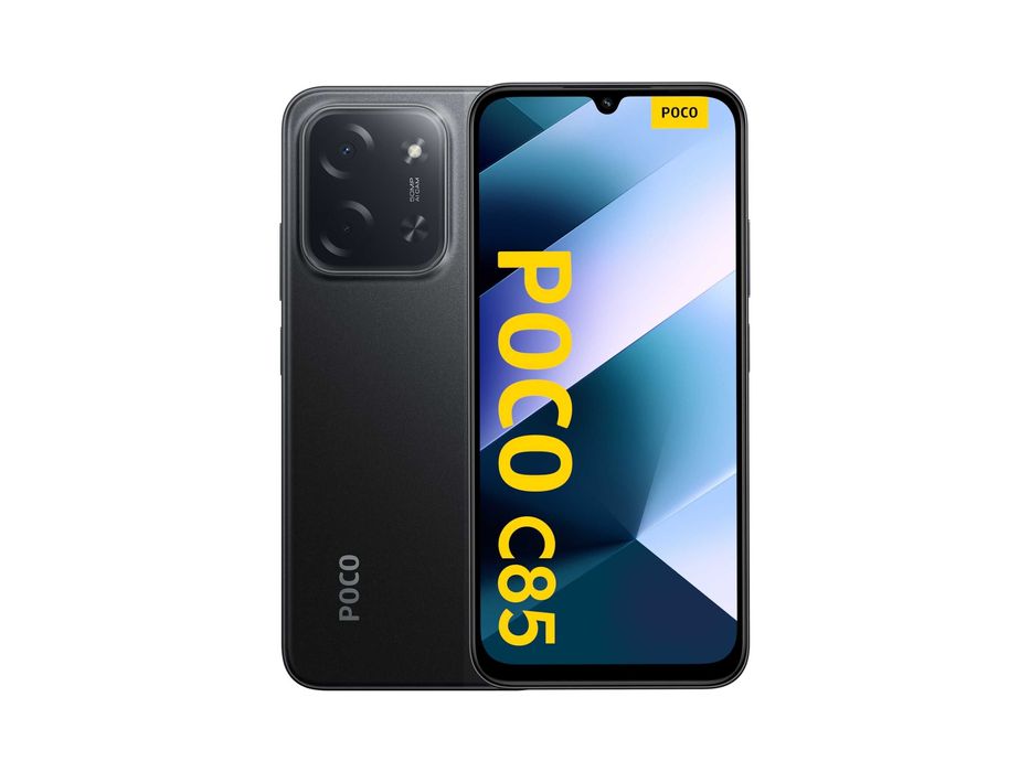 Smartfon Xiaomi POCO C85 6/128 GB 4G I Dual Sim NFC czarny NOWY I GW