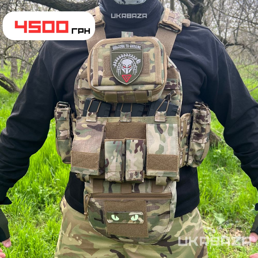 Плитоноска Якеда Multicam K5 Full Edition Швидке Скидання