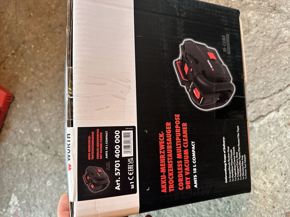 Odkurzacz Wurth 18V