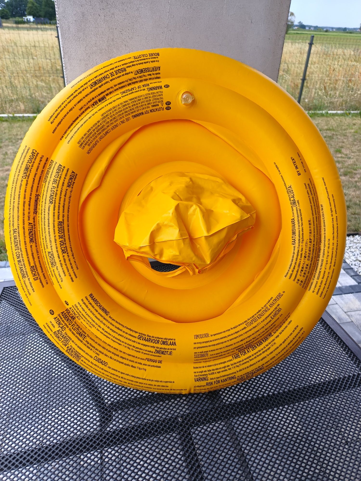 Koło do pływania dla niemowląt INTEX, 11-15 kg, wiek 1-2 lata