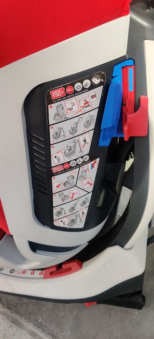 Cadeira auto Chicco vermelha