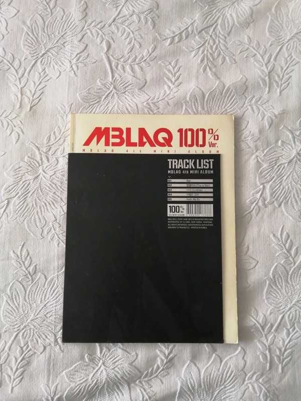 MBLAQ - 4th Mini Album 100% Version