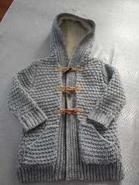 Zara sweterek z ociepleniem r.104