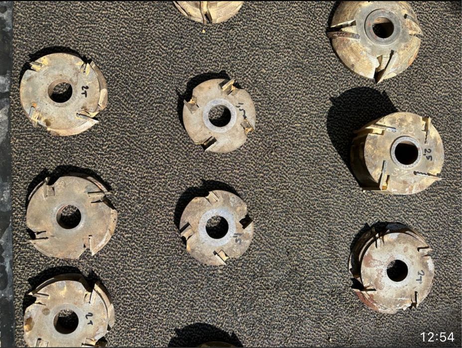 Фрези столярні в асортименті